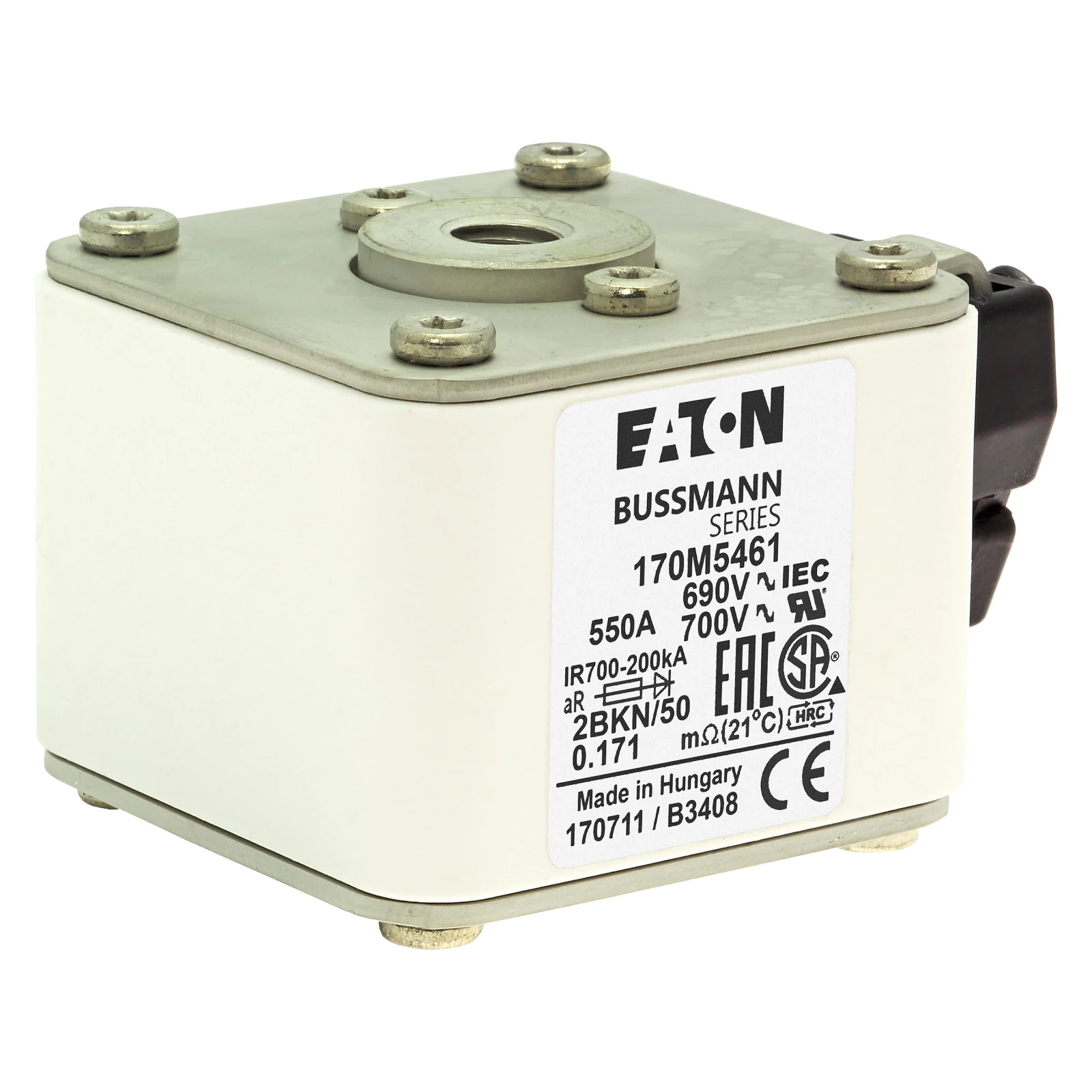 2538586 - Eaton FUSE 550A 690V 2BKN/50 AR UC