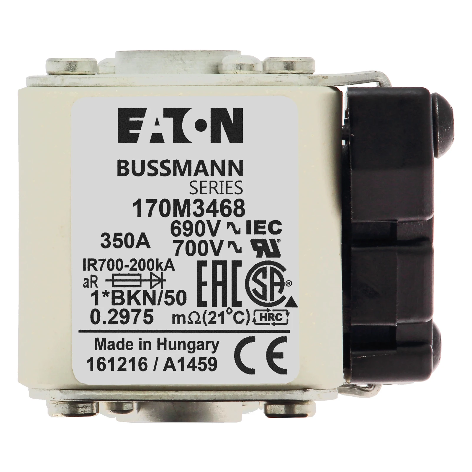 2538017 - Eaton FUSE 350A 690V 1*BKN/50 AR UC