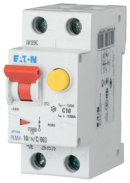 Eaton Aardlekautomaat PKNM-10/1N/B/003-A-MW