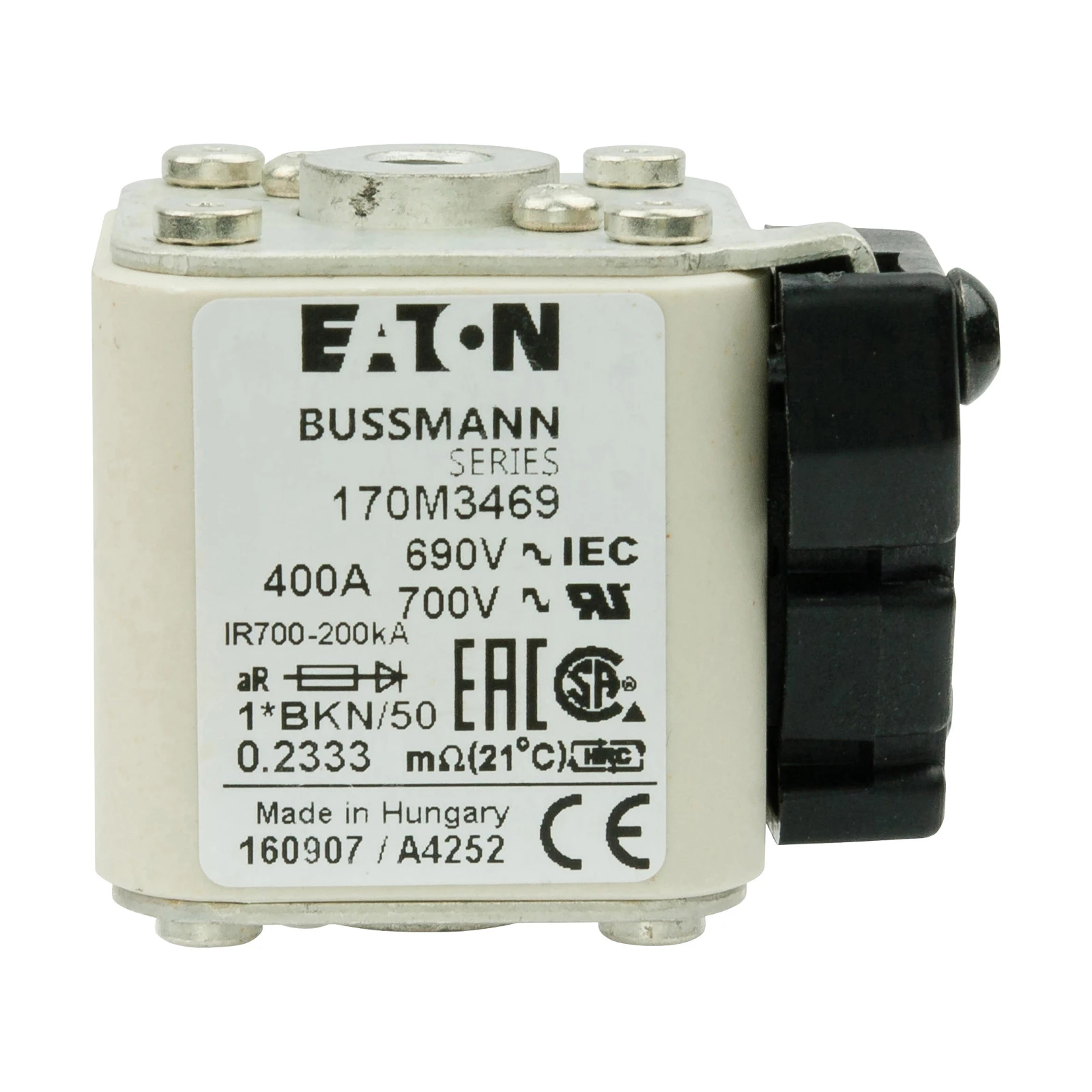 2538018 - Eaton FUSE 400A 690V 1*BKN/50 AR UC