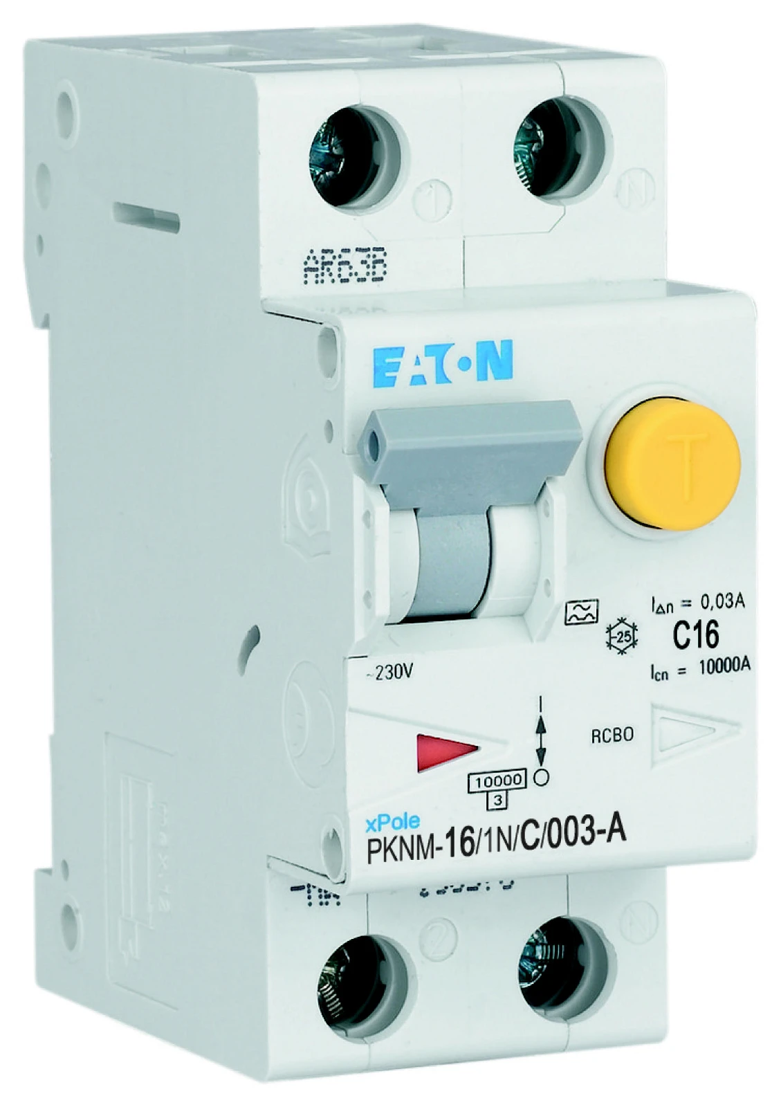 Eaton Aardlekautomaat PKNM-16/1N/C/003-A-MW