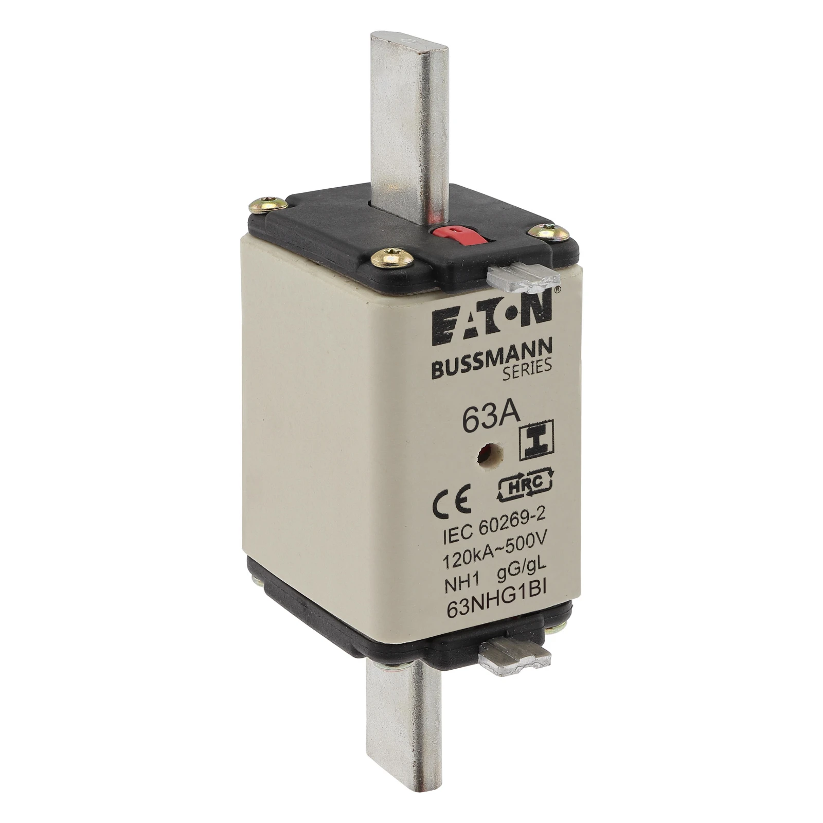 1511101 - Eaton NH FUSE 63A 500V gG SIZE 1