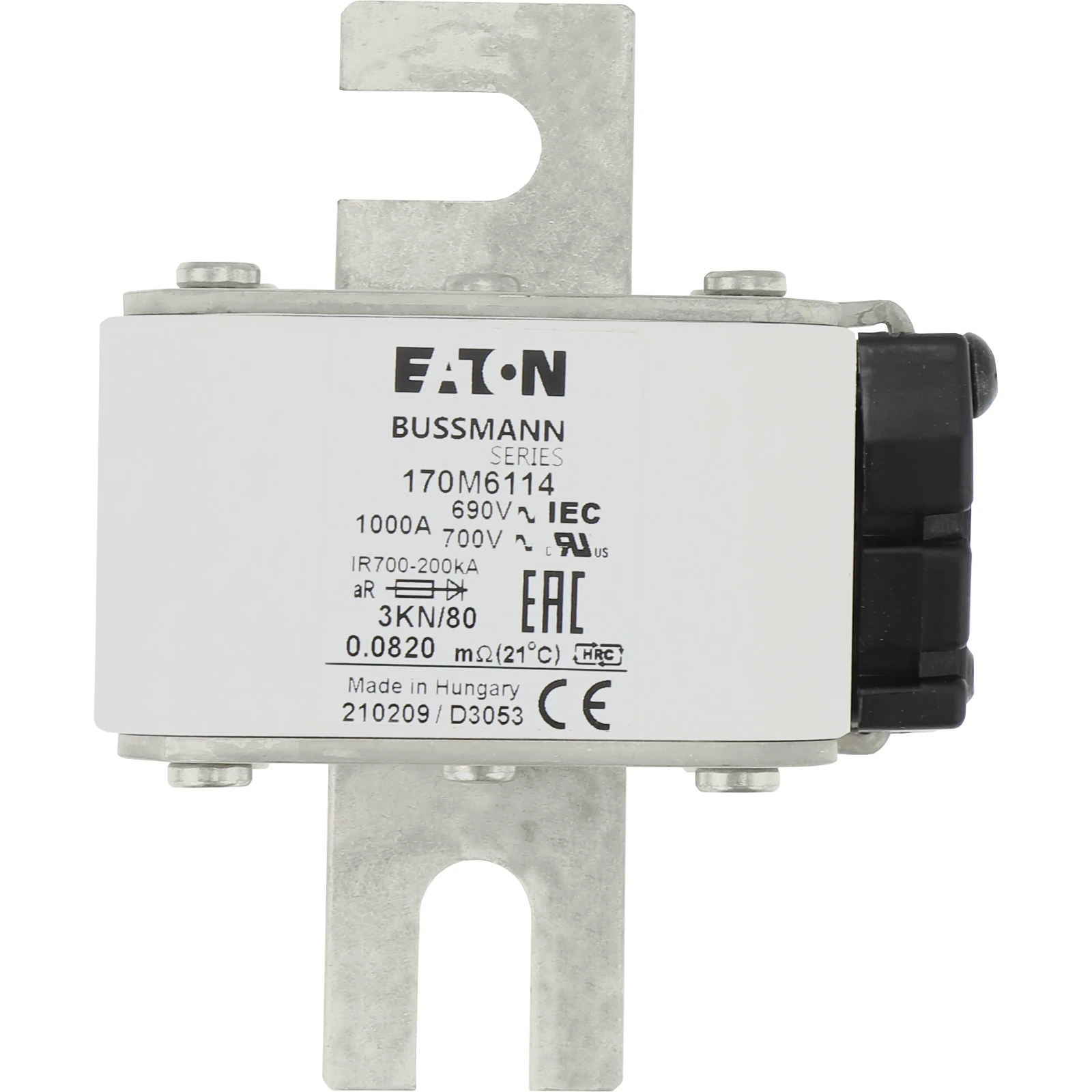 2538764 - Eaton FUSE 1000A 690V 3KN/80 AR UC