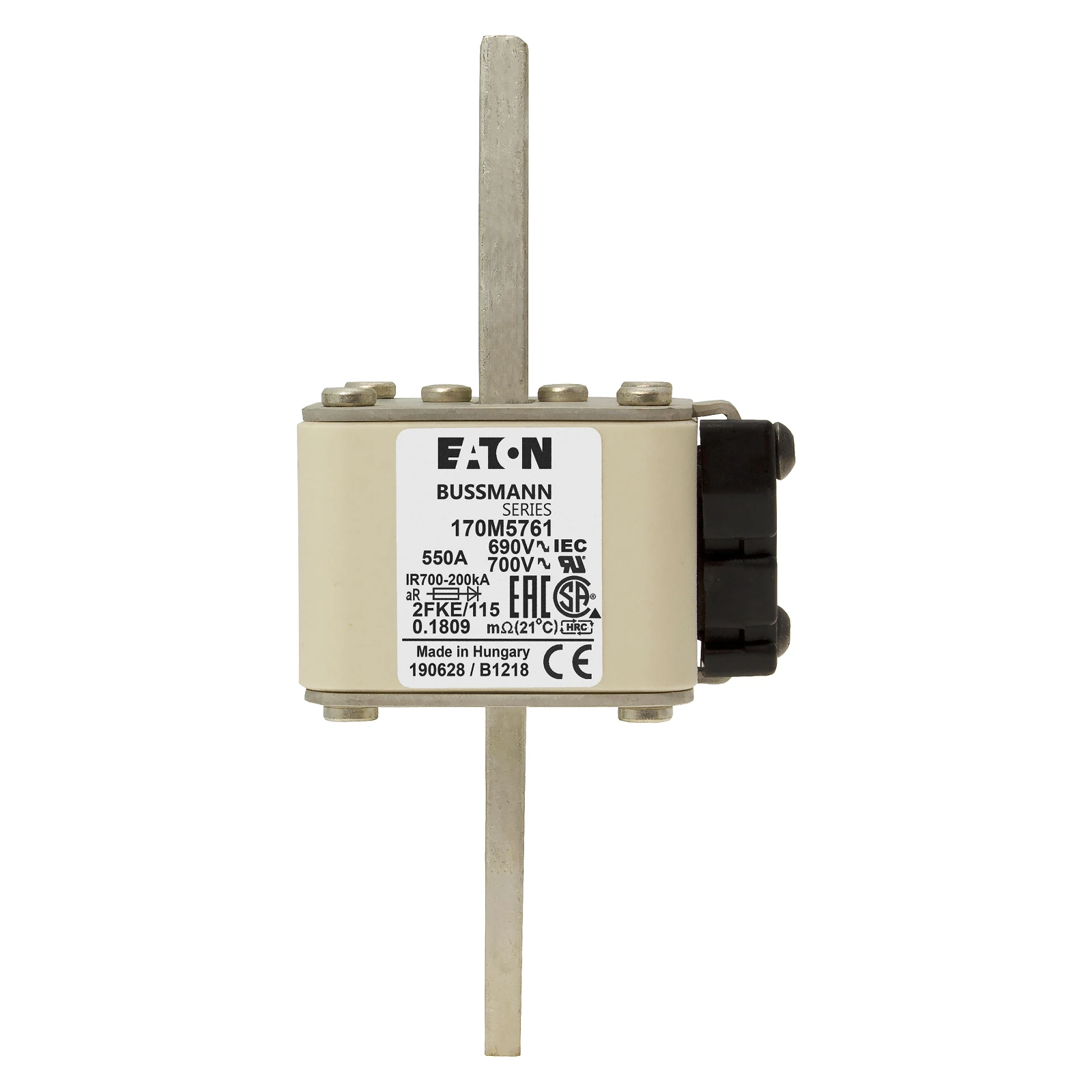 2538647 - Eaton FUSE 550A 690V 2FKE/115 AR UC