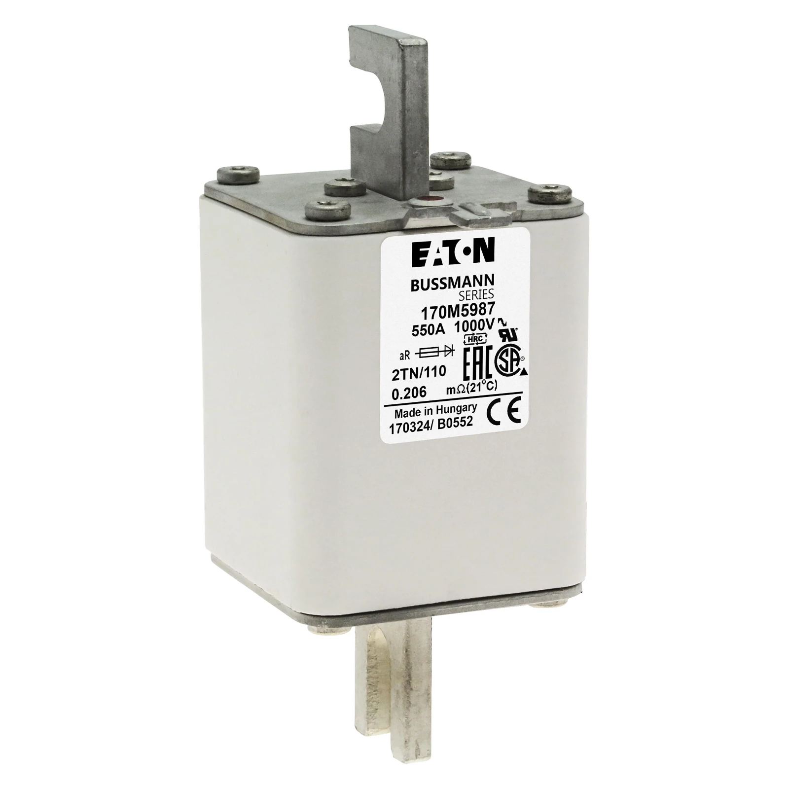 2538704 - Eaton FUSE 550A 1000V 2TN/110 AR UR