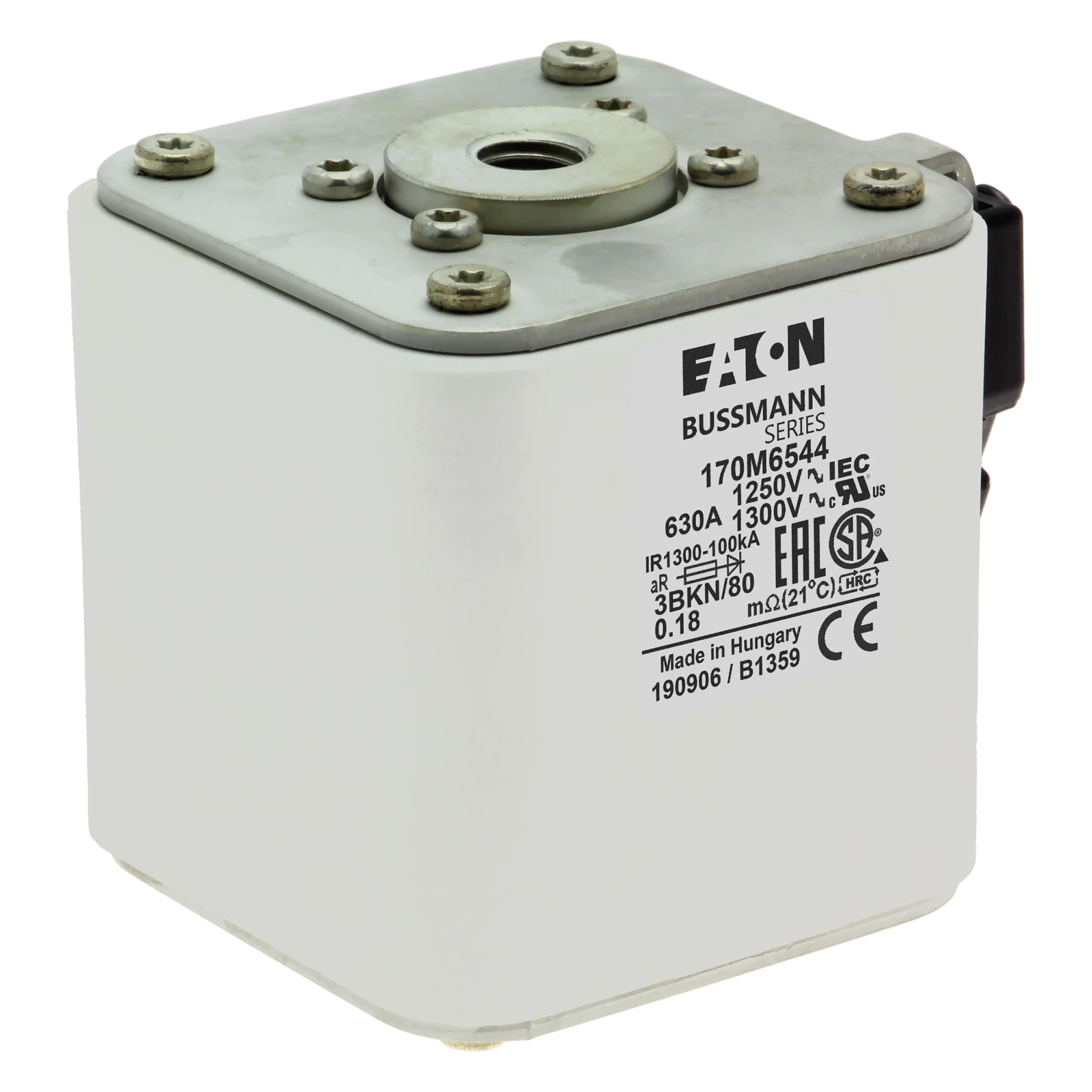 2538951 - Eaton FUSE 630A 1250V 3BKN/80 AR CU