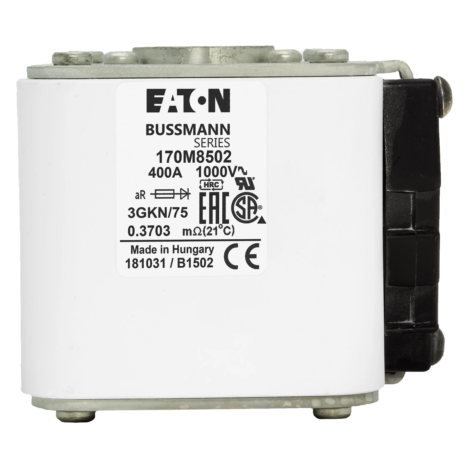 3221895 - Eaton FUSE 400A 1000V 3GKN/75 AR UR