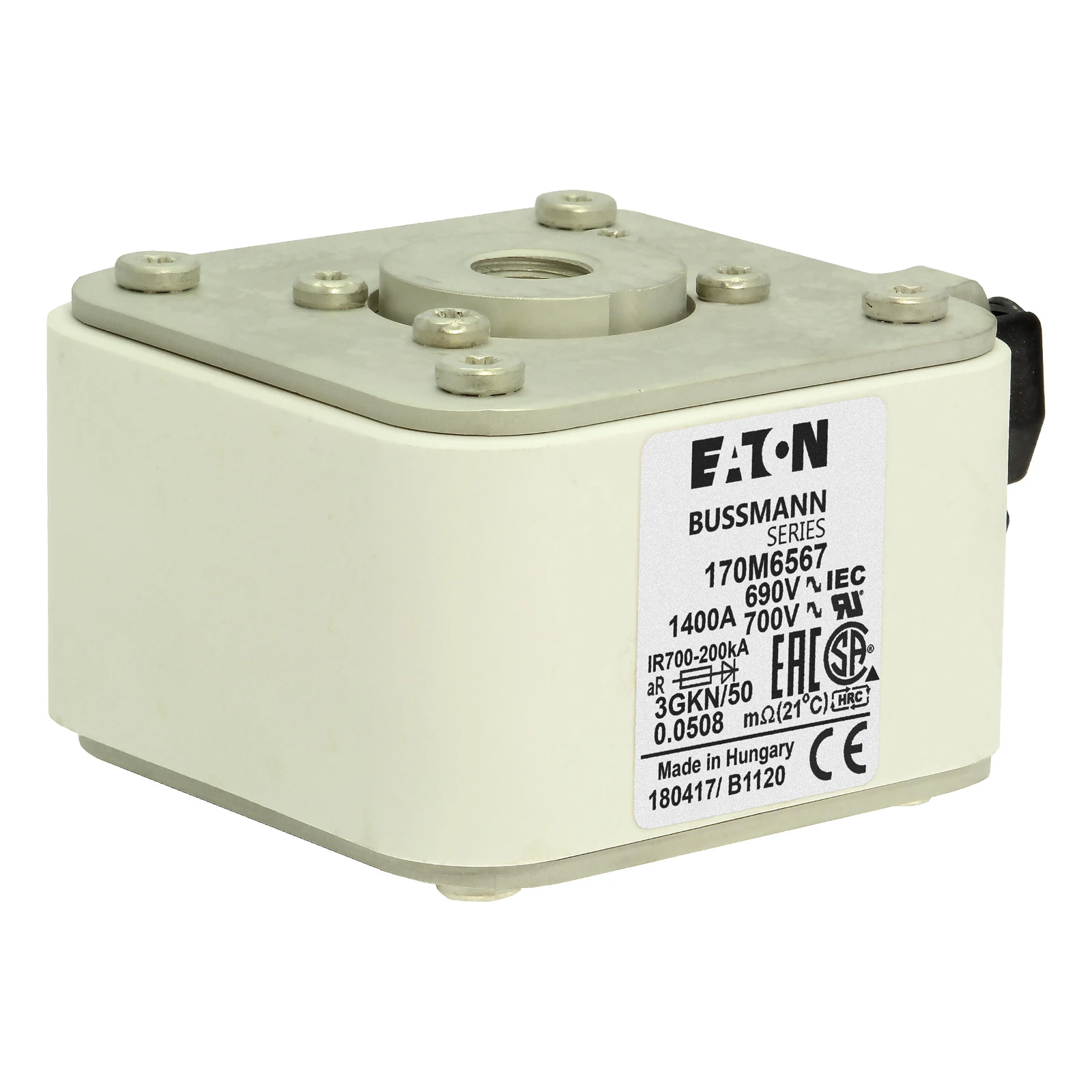 2538963 - Eaton FUSE 1400A 690V 3GKN/50 AR UC