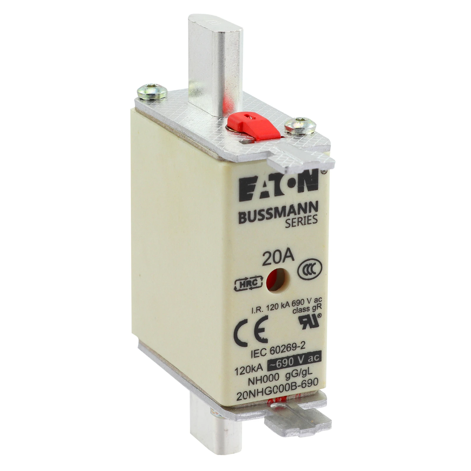 2260315 - Eaton NH FUSE 20AMP 690V SIZE 000 GG MGL