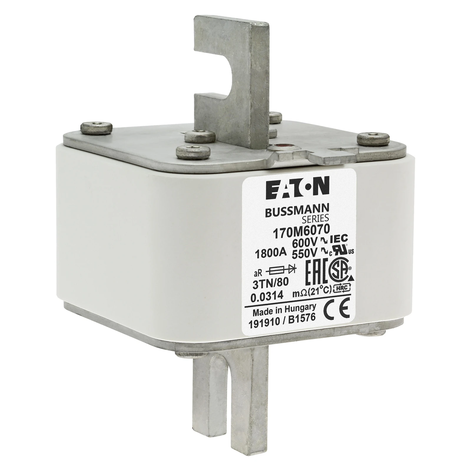 2538738 - Eaton FUSE 1800A 600V 3TN/80 AR UR