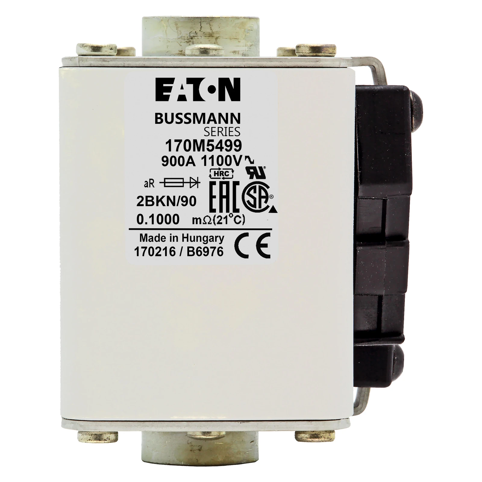 2538598 - Eaton FUSE 900A 1100V 2BKN/90 AR CU