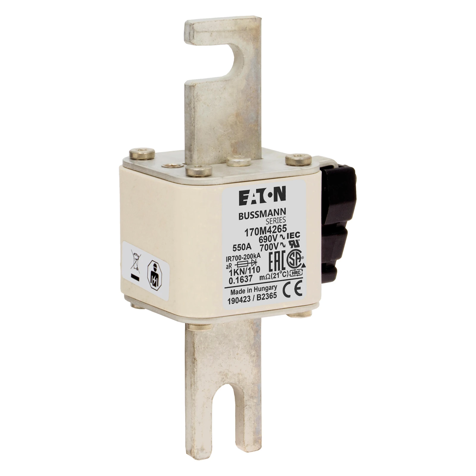 2538249 - Eaton FUSE 550A 690V 1KN/110 AR UC