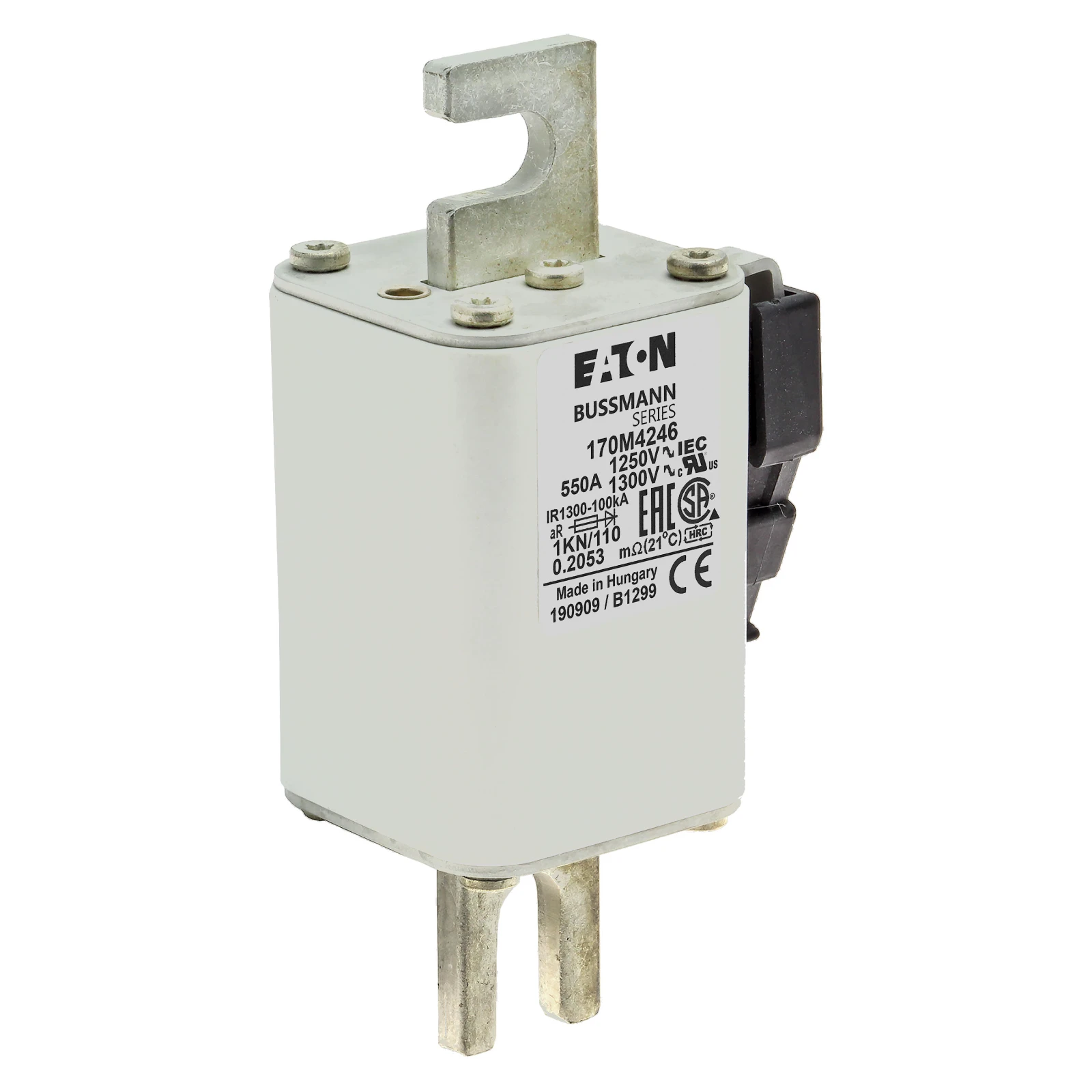 2538240 - Eaton FUSE 550A 1250V 1KN/110 AR CU