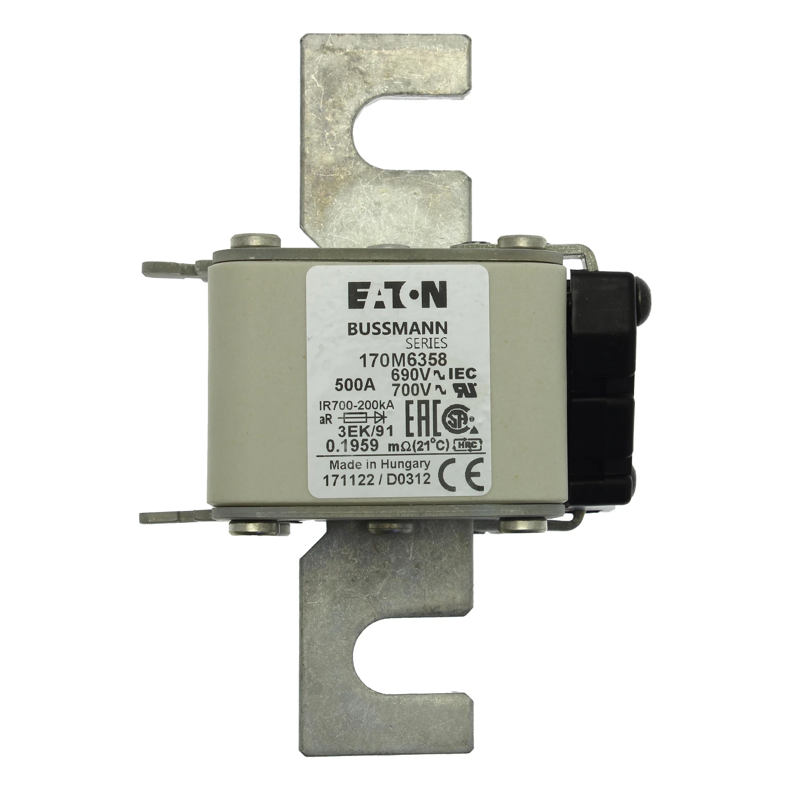 2538887 - Eaton FUSE 500A 690V 3EK/91 AR UC