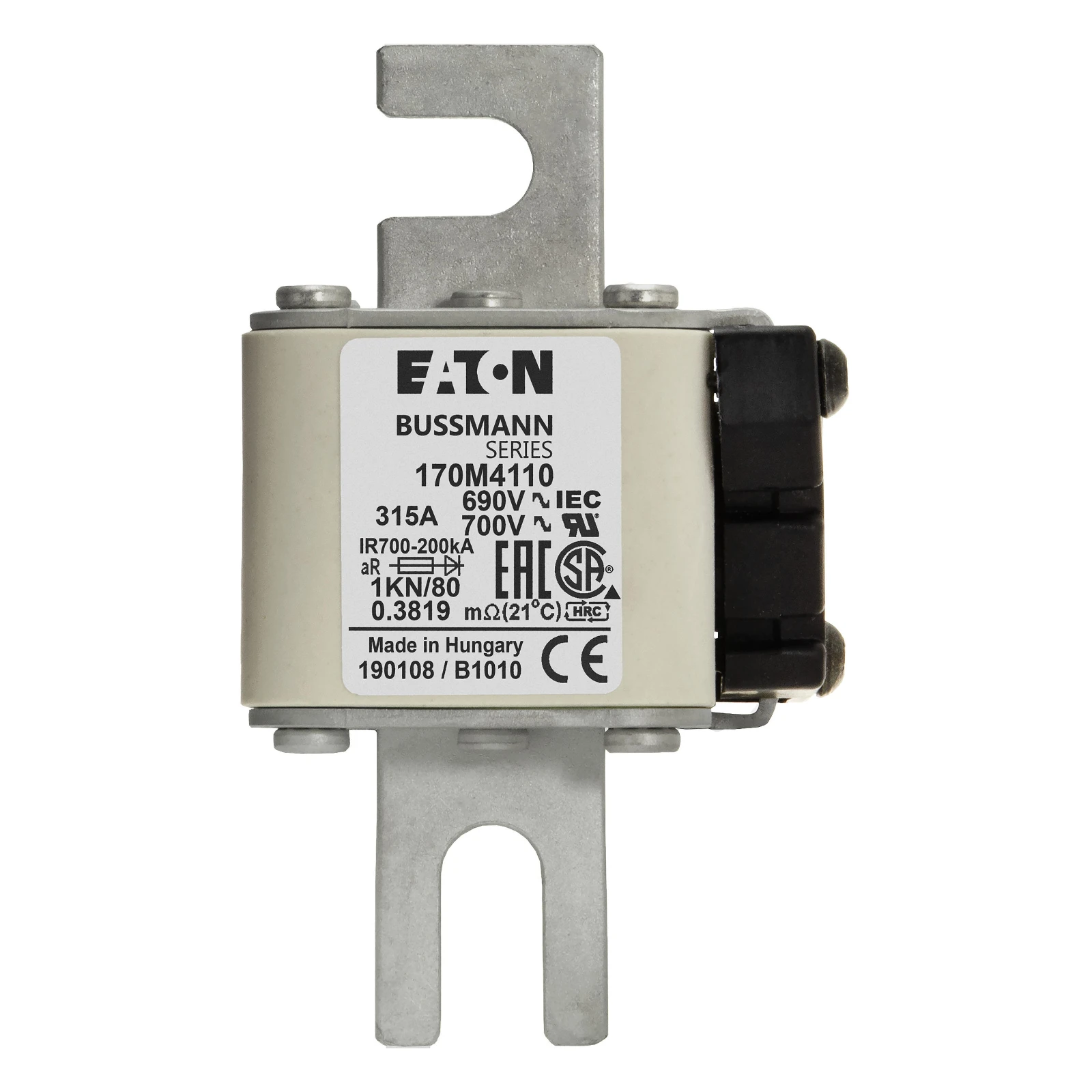 2538164 - Eaton FUSE 315A 690V 1KN/80 AR UC