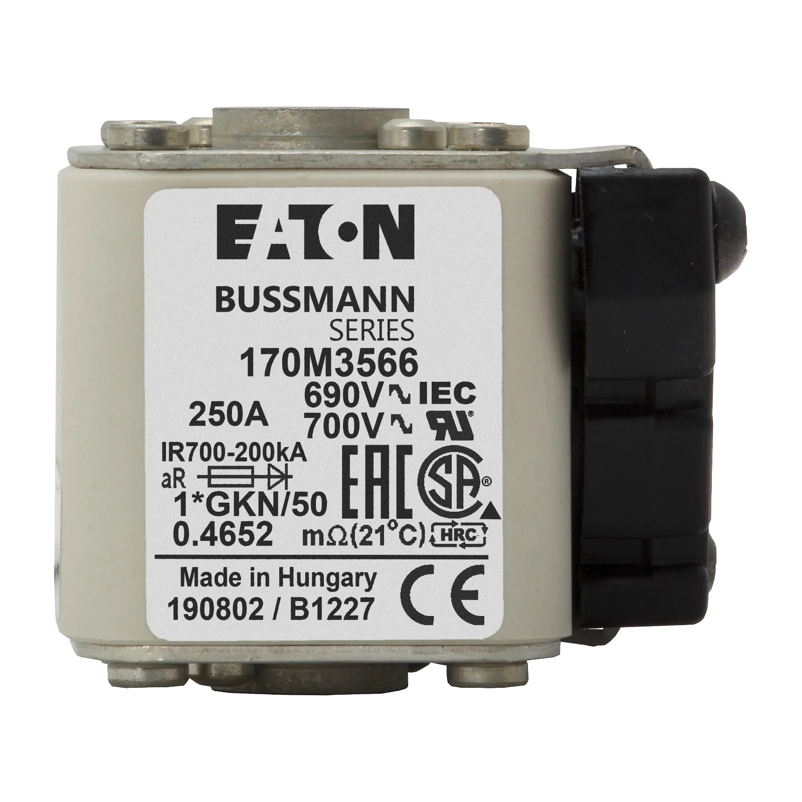 2538033 - Eaton FUSE 250A 690V 1*GKN/50 AR UC