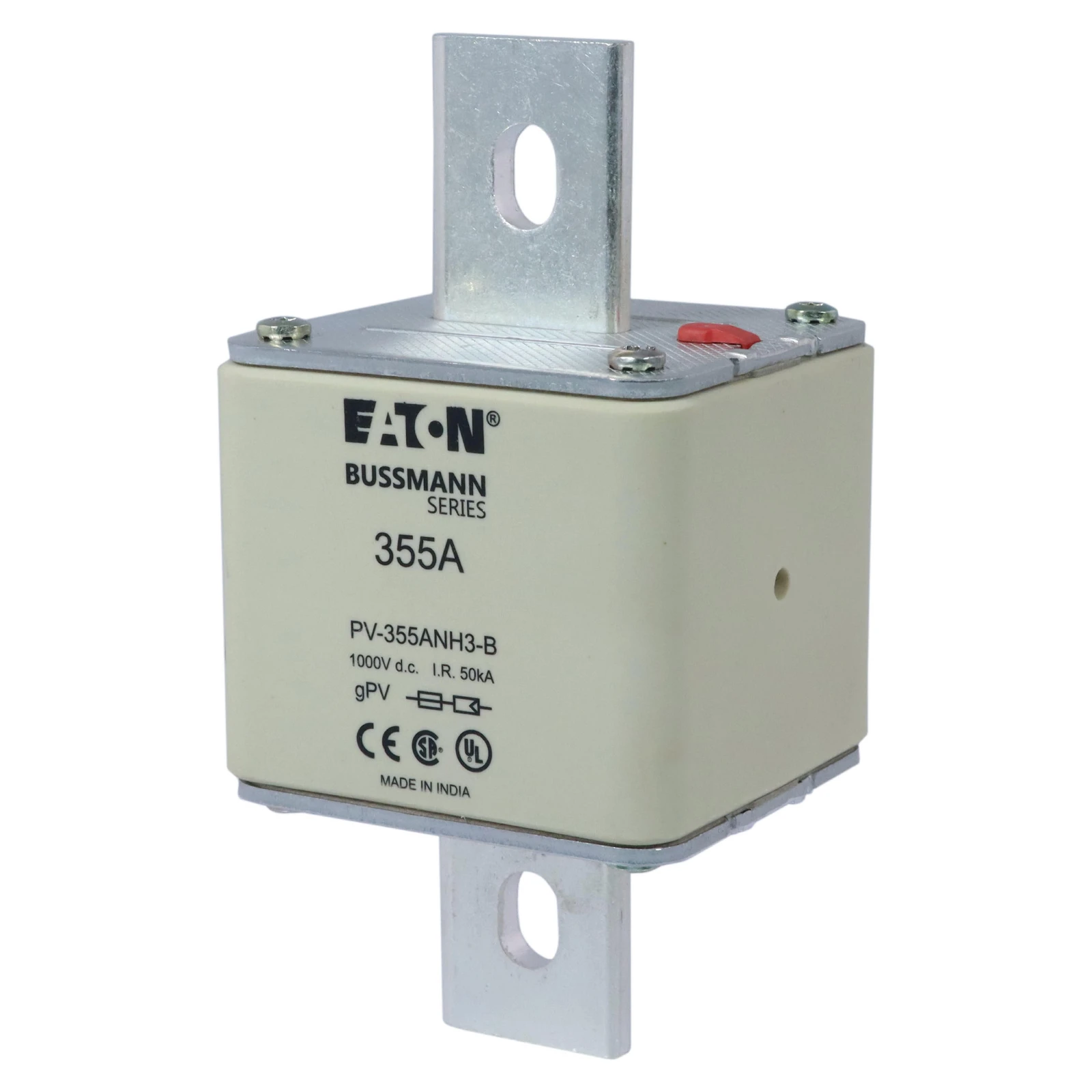 3034252 - Eaton FUSE 355A 1000V DC PV SIZE 3 BOLTED