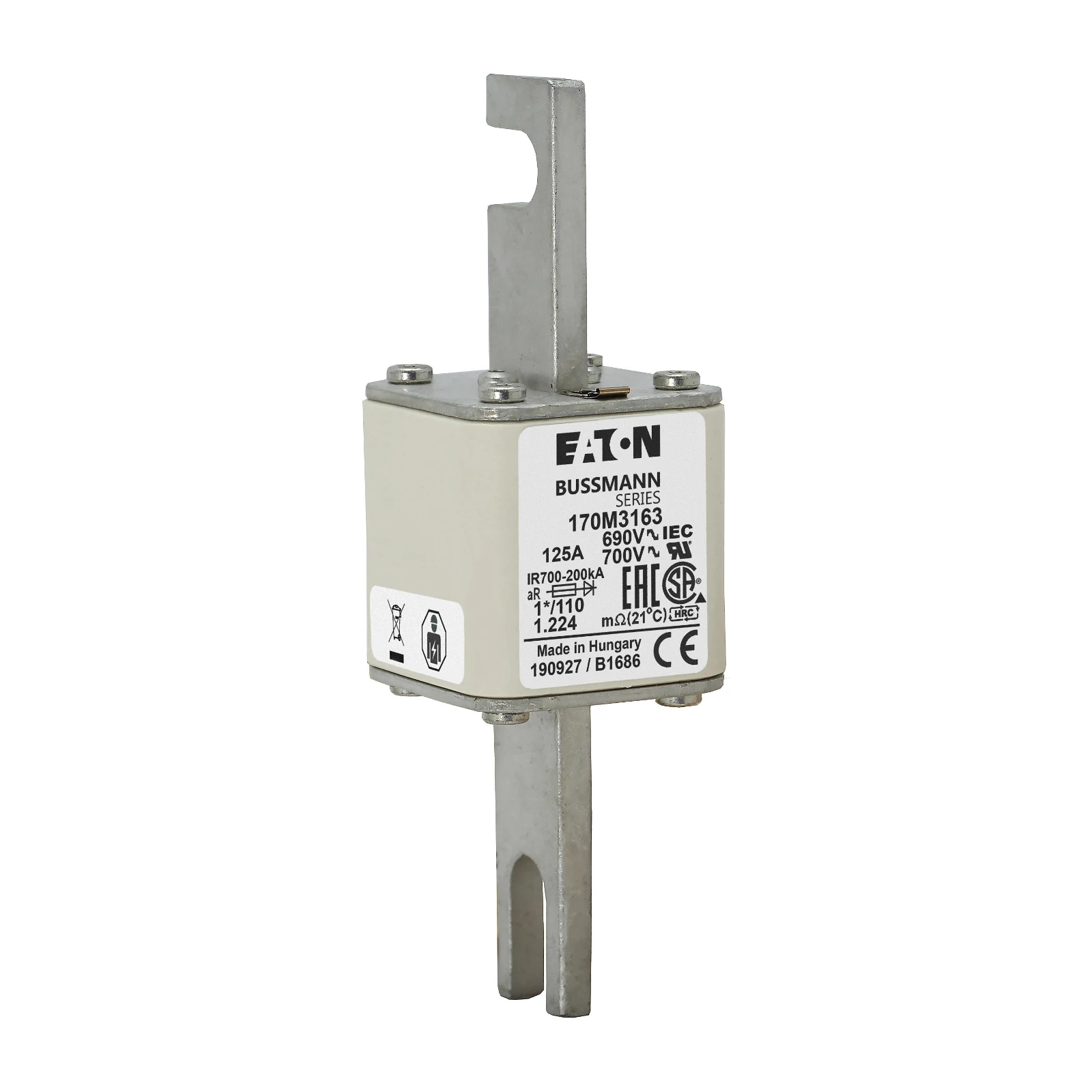 2537898 - Eaton FUSE 125A 690V 1*/110 AR UC