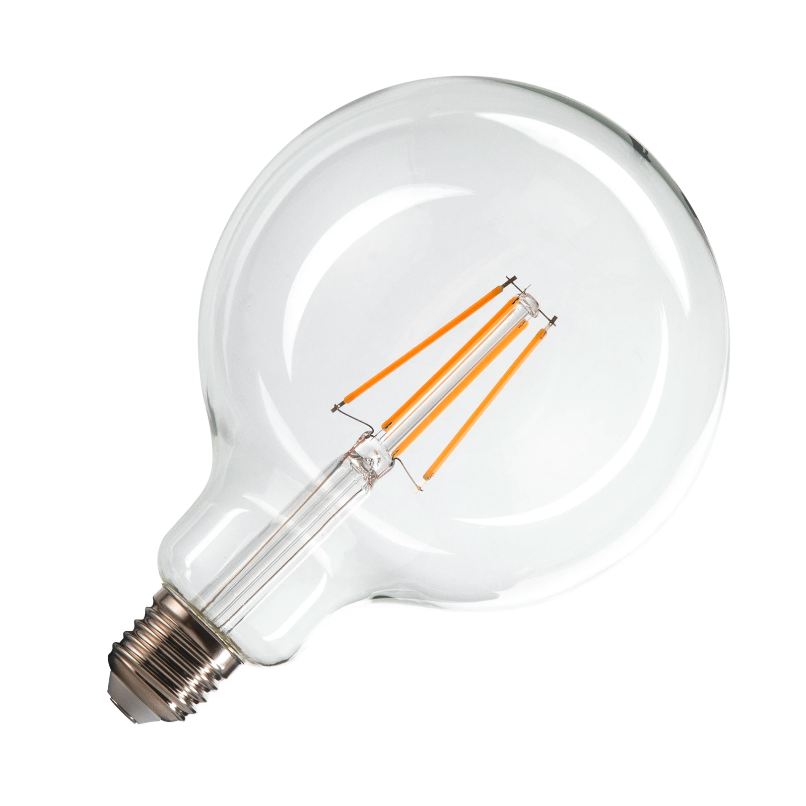 4112386 - SLV LED G125 E27 clear Filament 2700K d