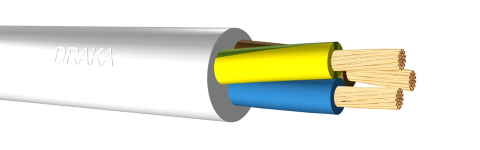 Draka Voedingskabel < 1 kV, voor beweegbare toepassingen H05V2V2-F