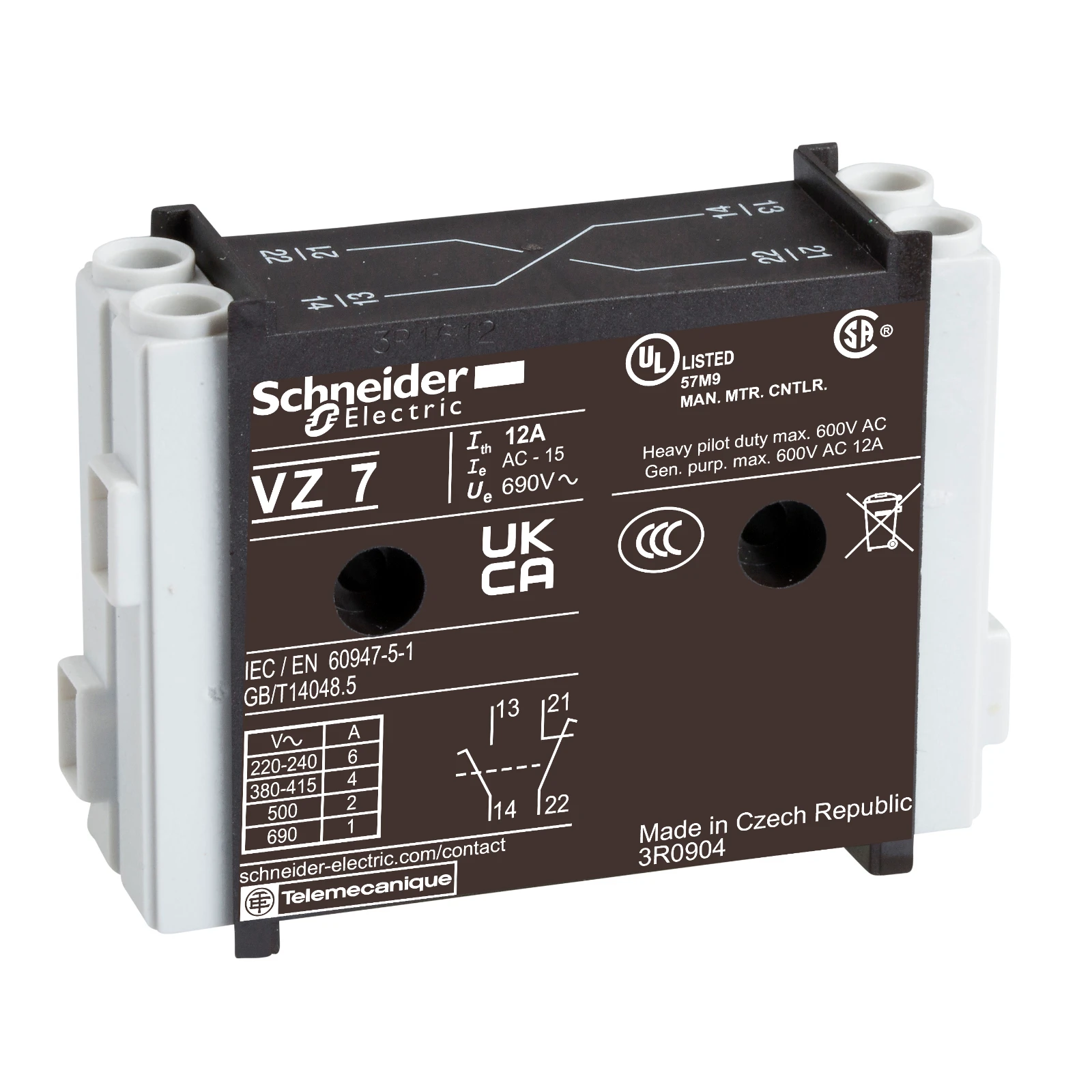 1055038 - Schneider Electric VZ7