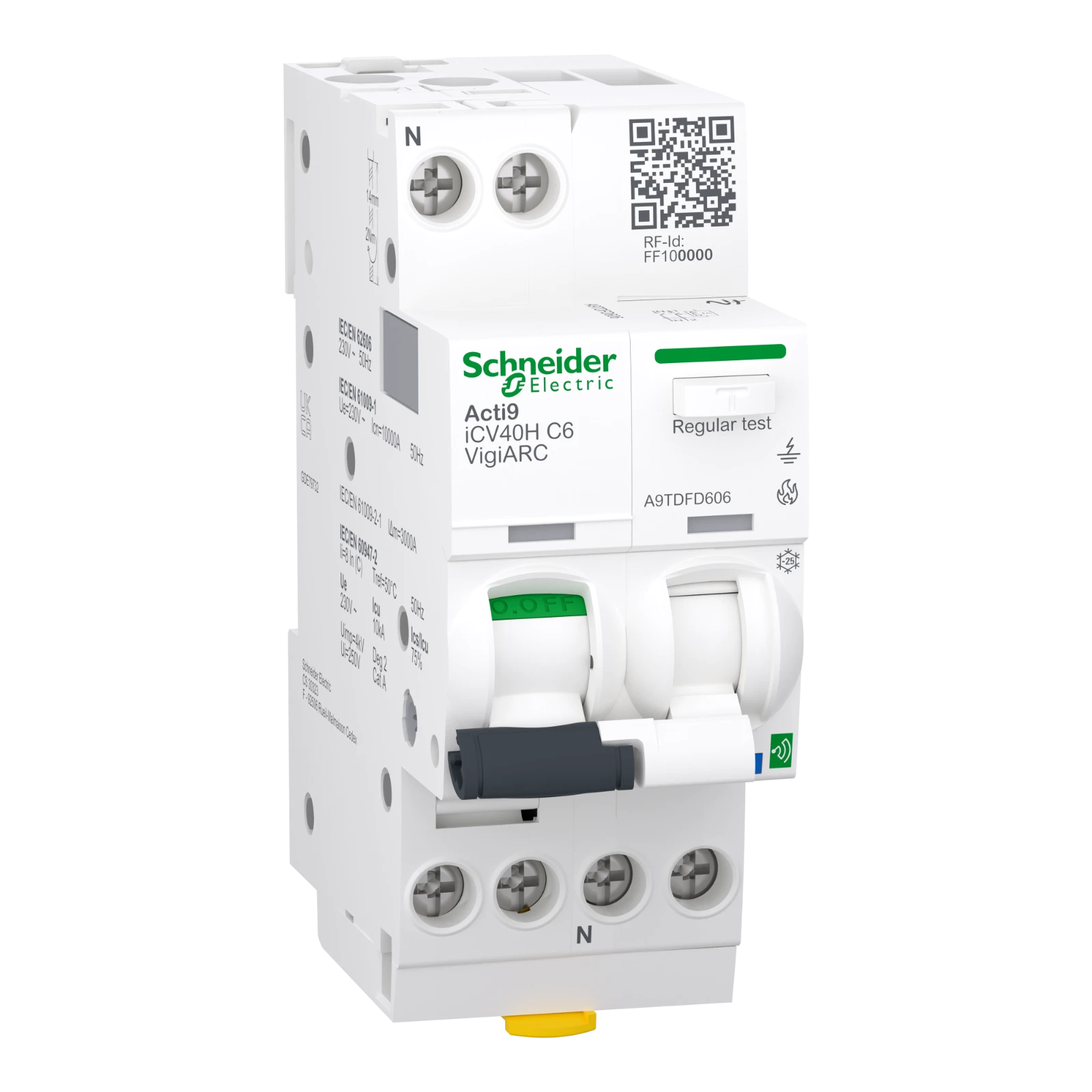 Schneider Electric Aardlekautomaat met nevenapparaat A9TDFD606