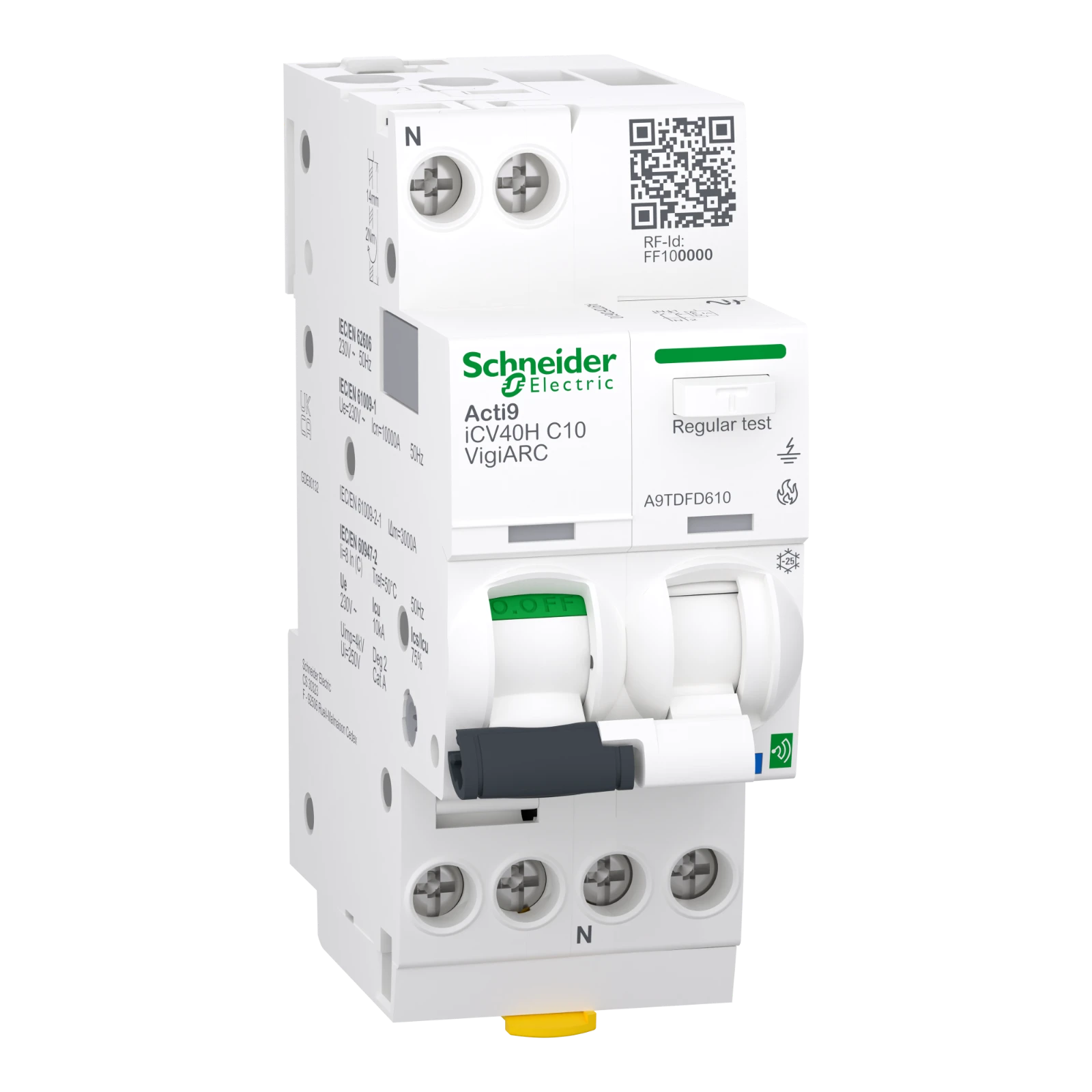 Schneider Electric Aardlekautomaat met nevenapparaat A9TDFD610