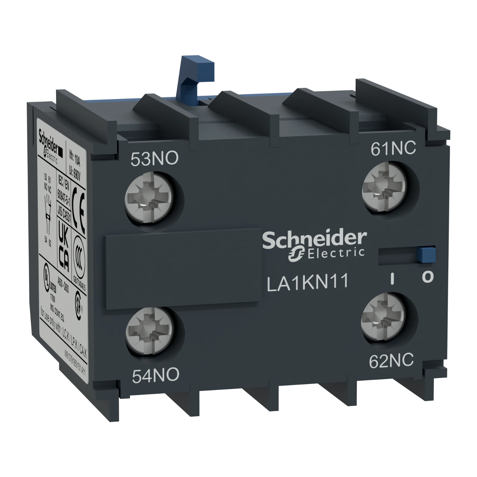 Schneider Electric Hulpcontactblok LA1KN20