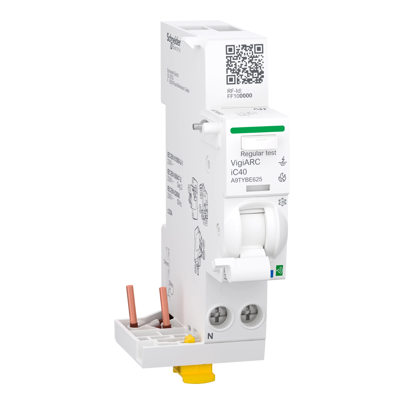 Schneider Electric Aardlekblok A9TYBE625