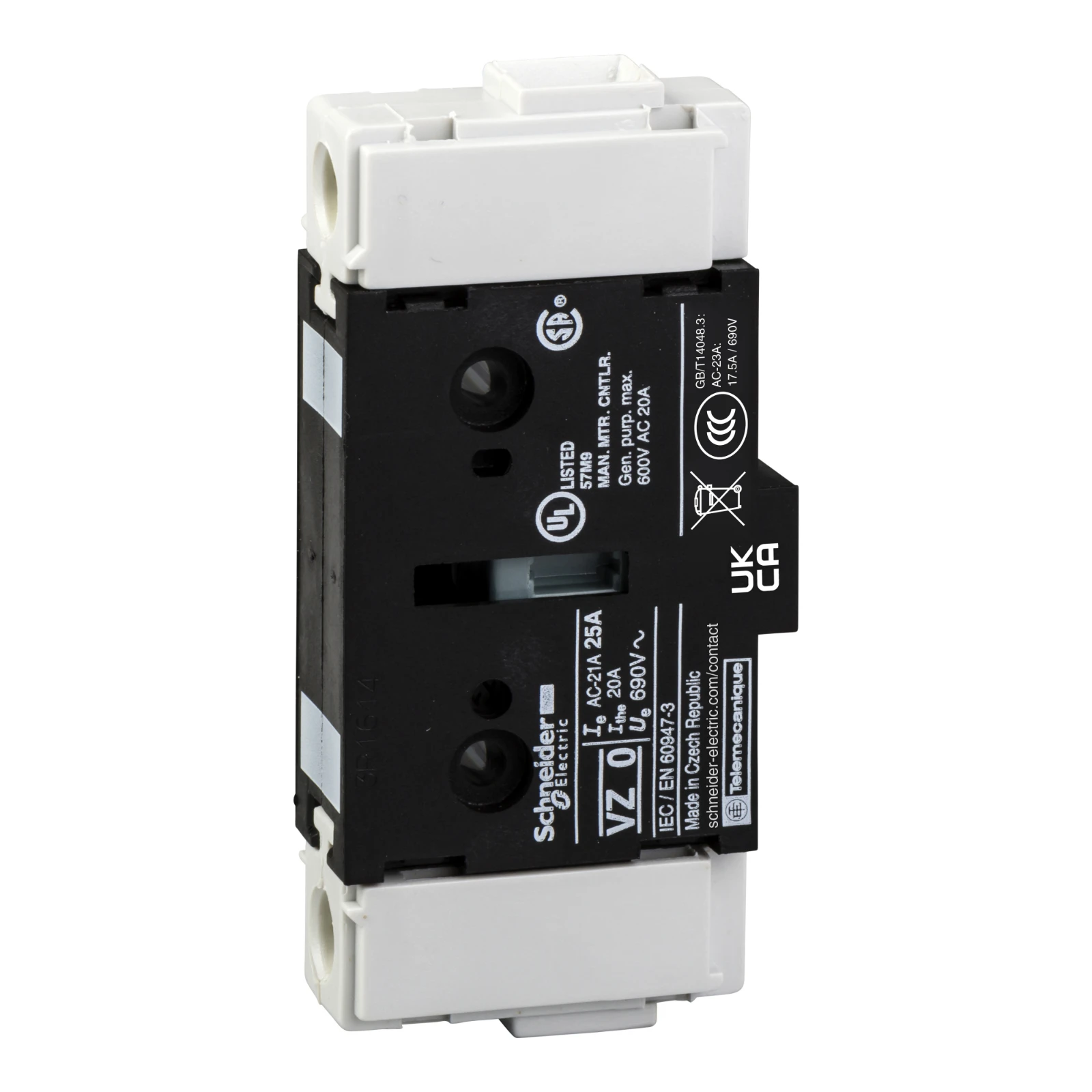 Schneider Electric Hulpcontactblok VZ1