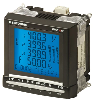Socomec Multifunctionele paneelmeter MONITORING DEVICES