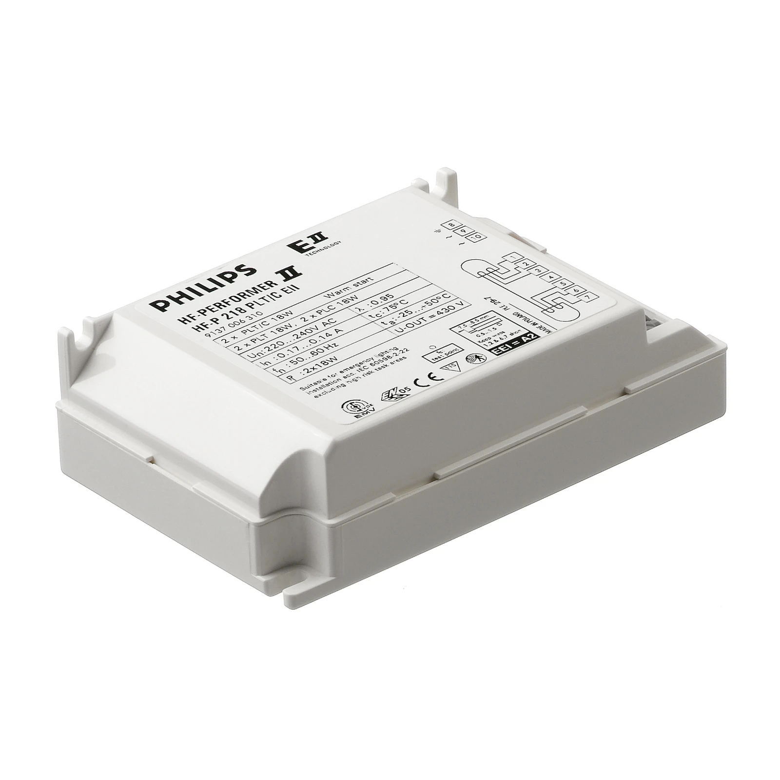 Philips Voorschakelapparaat HF-P 2 22-42 PL-T/C/L/TL5C EII 220-240V