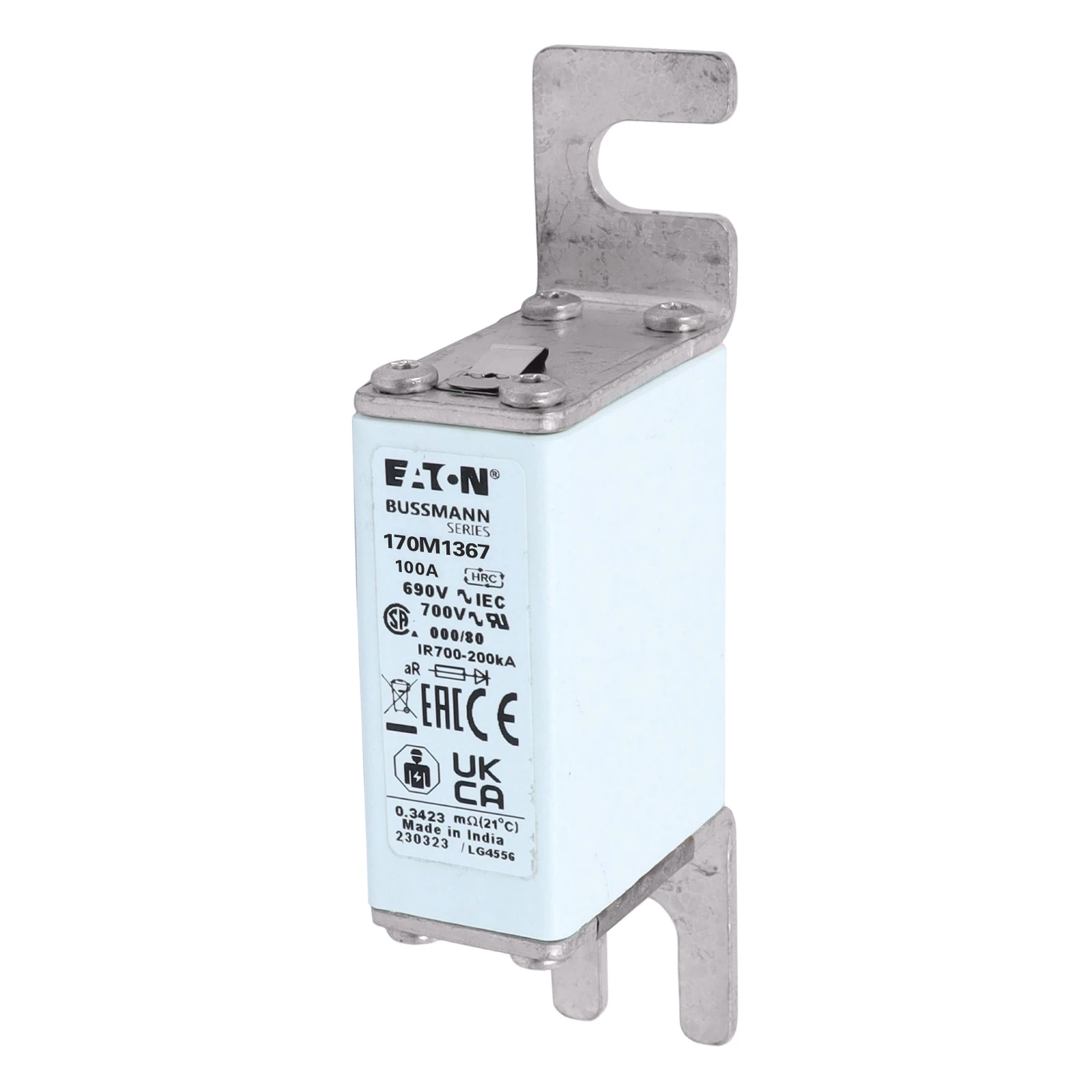 2537644 - Eaton FUSE 100A 690V 000/80 AR UC