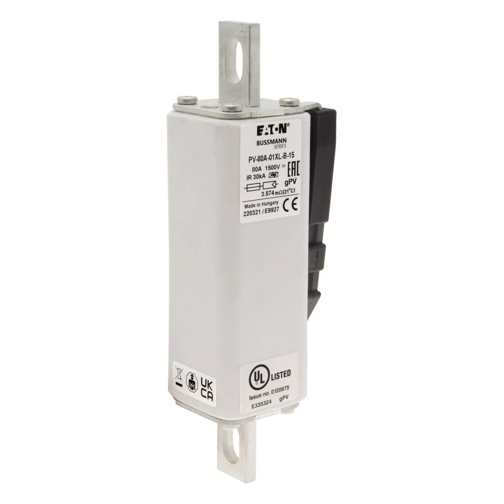 3222814 - Eaton FUSE 80A 1500V 1 XL PV BOLT IN VER