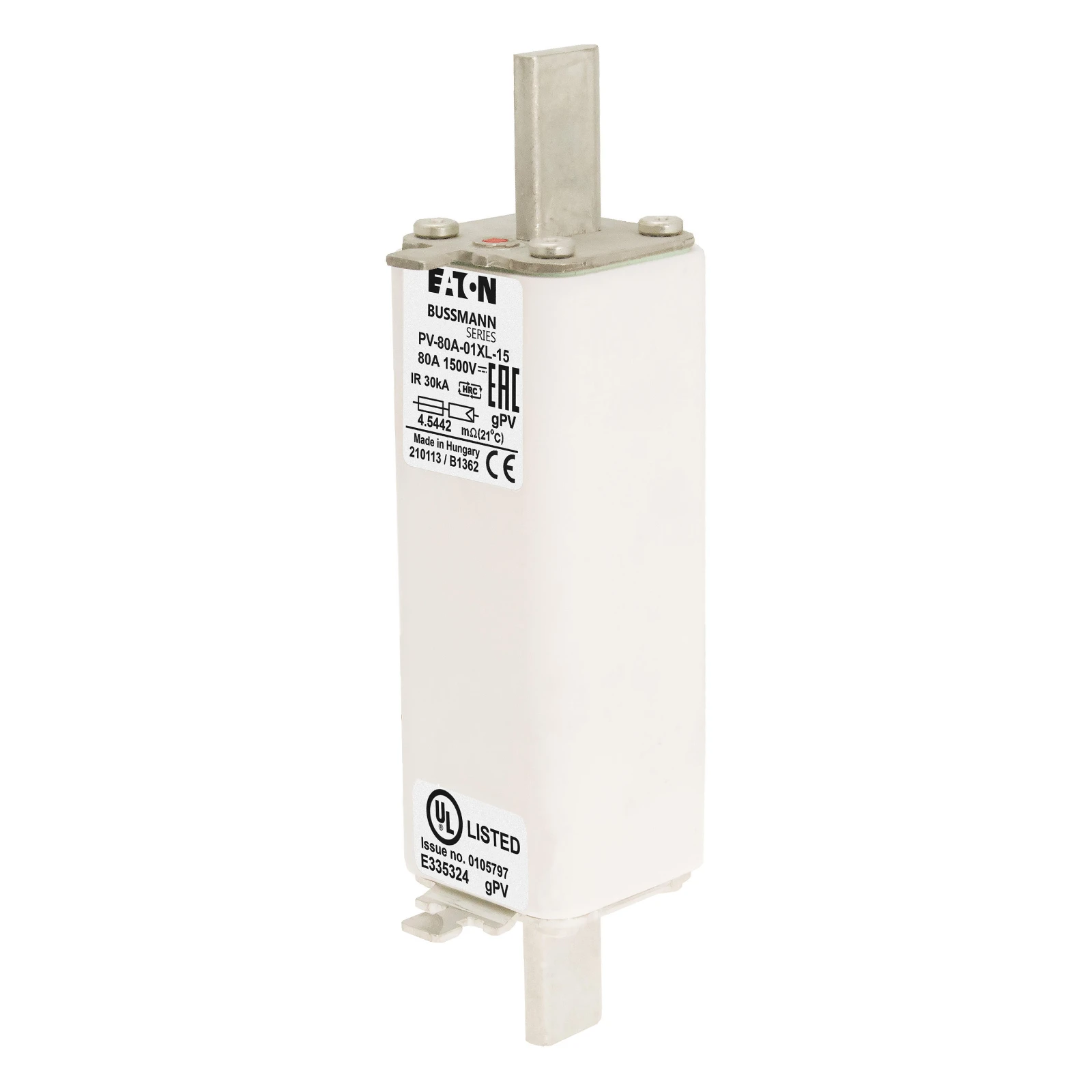 3036493 - Eaton FUSE 80A 1500V 1*XL PV