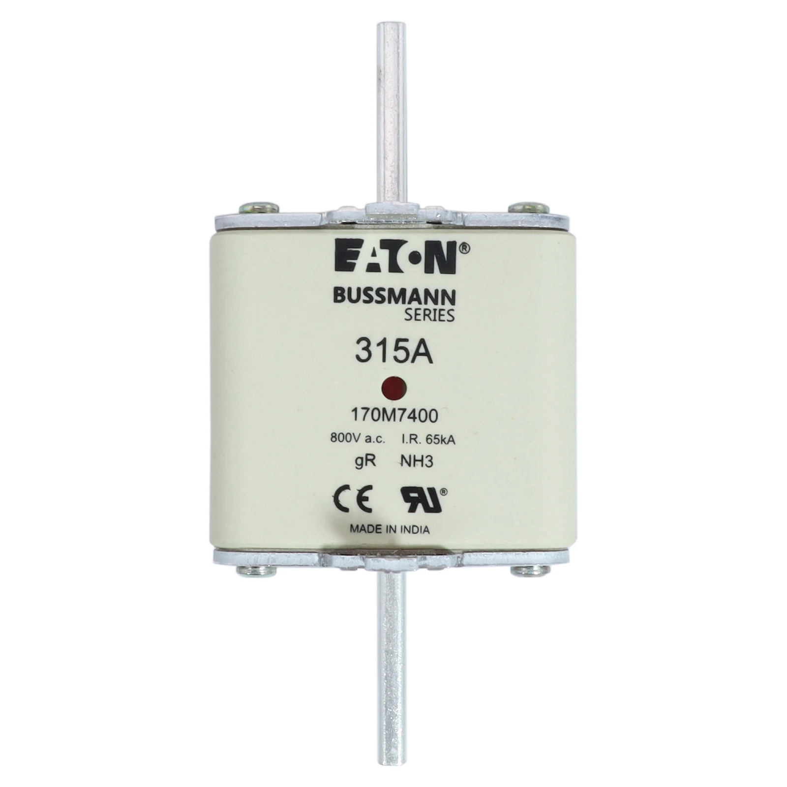 3033041 - Eaton FUSE 315A 800V AC gR SIZE 3á DUAL I