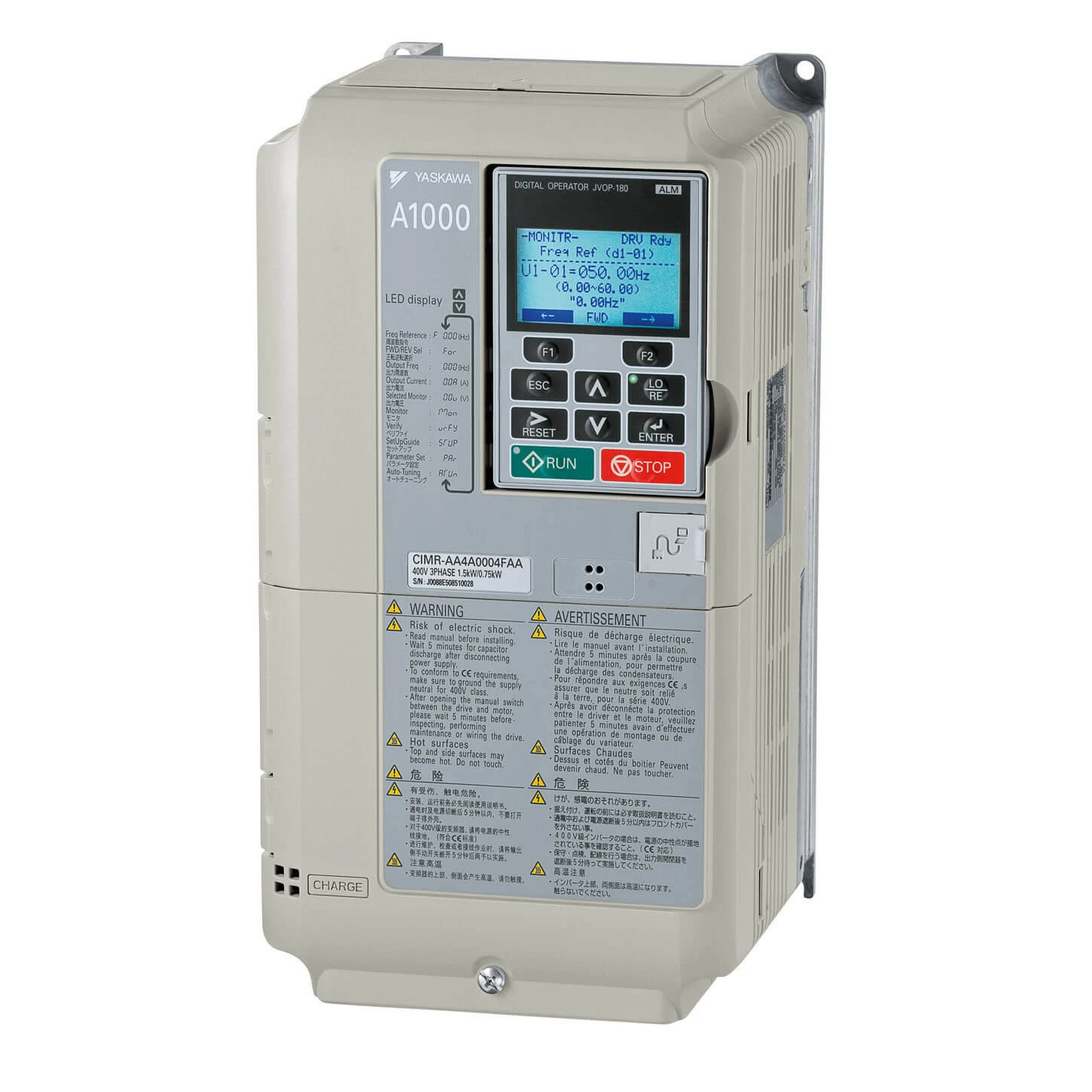 Omron Frequentieregelaar =< 1 kV CIMR-AC4A0005FAA