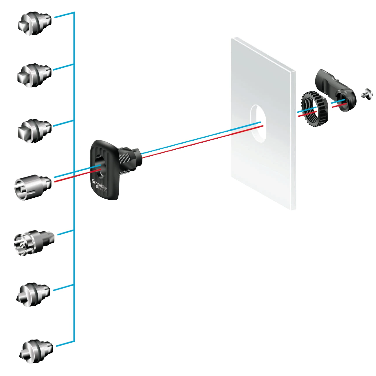 2325539 - Schneider Electric NSYAEDLS6S3D