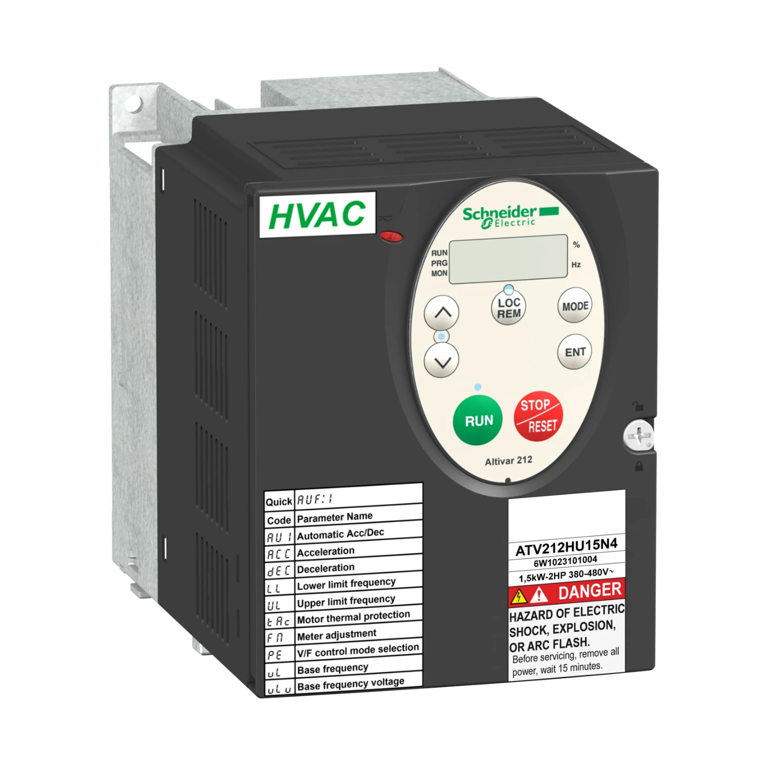 Schneider Electric Frequentieregelaar =< 1 kV ATV212HU15N4