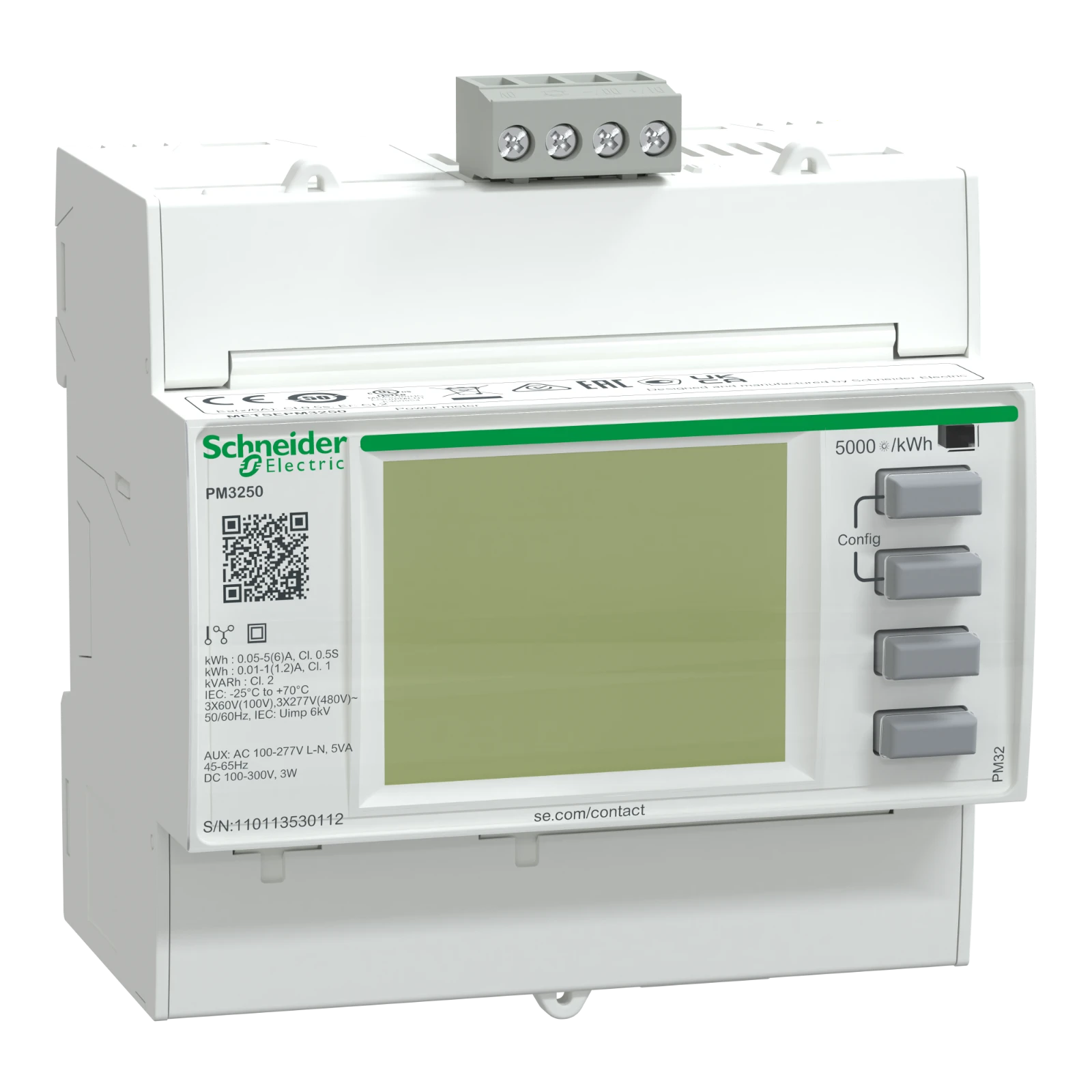 Schneider Electric Multifunctionele paneelmeter METSEPM3250