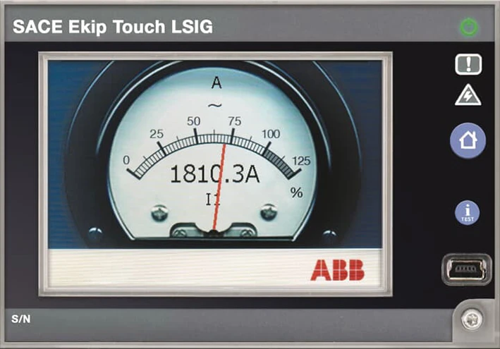 ABB Componenten Beveiligingsunit vermogensschakelaar Ekip Touch LI  E1.2..E6.2