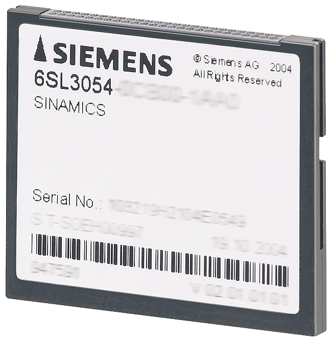 Siemens PLC geheugenkaart 6SL3054-0FB00-1BA0
