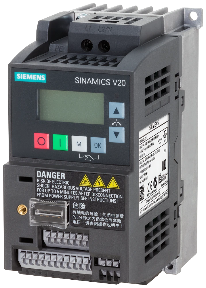 Siemens Frequentieregelaar =< 1 kV 6SL3210-5BB17-5UV1