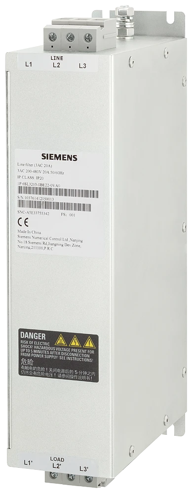 2507046 - Siemens LINE FILTER 3AC 5A