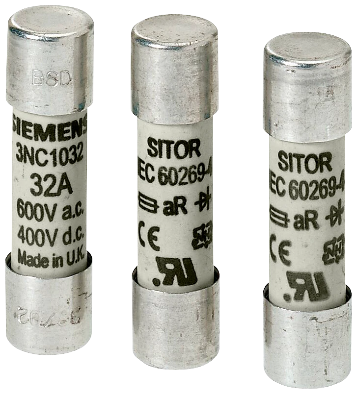 Siemens Cilindrische zekering SITOR cylindrical fuse link