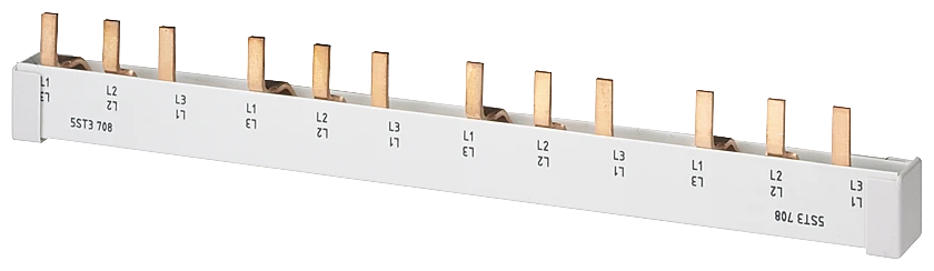 1098081 - Siemens PIN BUS BAR 16QMM 3PH+HS L214MM