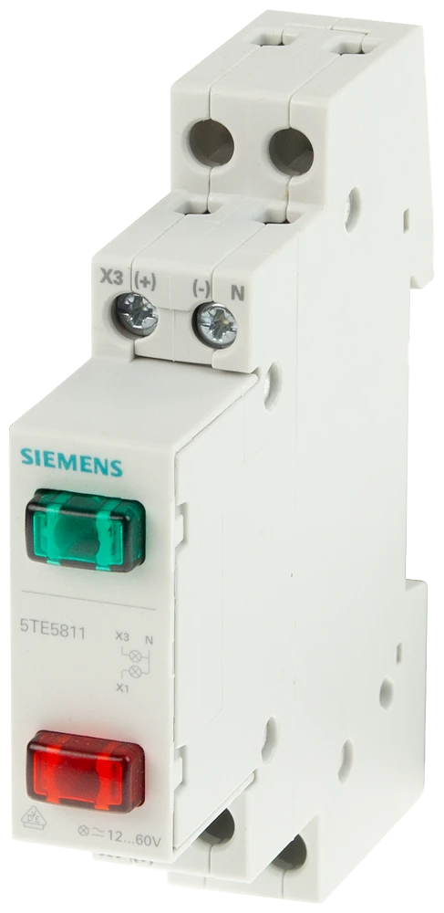 Siemens Signaallamp modulair LED light indicator,230V,red green