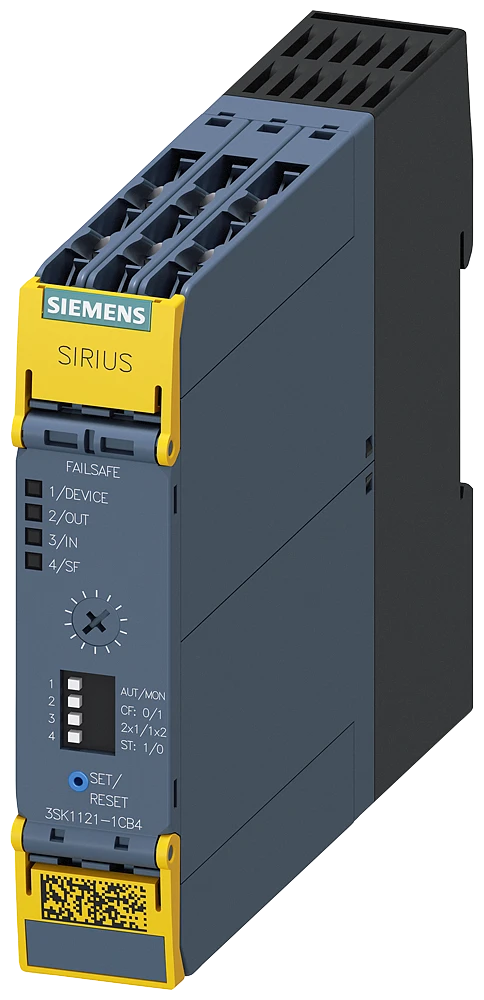 Siemens Relais voor bewaking van veiligheidsstroomcircuits 3SK1121-1CB41
