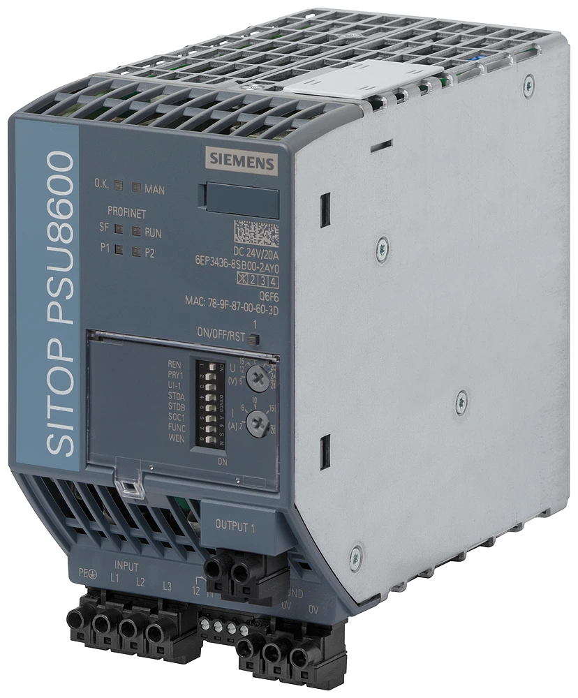 2414051 - Siemens SITOP PSU8600/3AC/24VDC/20A PN