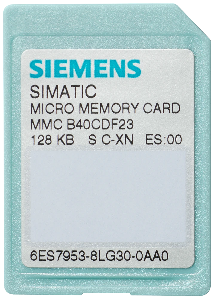 Siemens PLC geheugenkaart 6ES7953-8LG31-0AA0